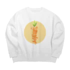 もぬやのにんじんをやめたい Big Crew Neck Sweatshirt