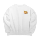 チキン南蛮協会会長のLOVEチキン南蛮 Big Crew Neck Sweatshirt