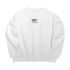 spp10のクレヨン兄弟 Big Crew Neck Sweatshirt