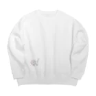 ぼくのせかいのトマトの顔したらいおん Big Crew Neck Sweatshirt