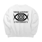 AURA_HYSTERICAのMISKATONIC UNIVERSITY Big Crew Neck Sweatshirt