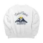 yamochan_shopのookii oppai monde mitai Big Crew Neck Sweatshirt