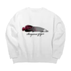 Alba spinaのピラルク Big Crew Neck Sweatshirt