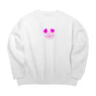 beautiful_lifeの豚ちゃん Big Crew Neck Sweatshirt