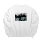 待ってる場所のSWAN Big Crew Neck Sweatshirt