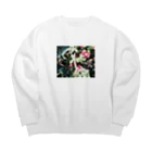 待ってる場所の眩暈 Big Crew Neck Sweatshirt