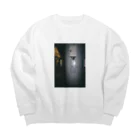 待ってる場所のーホン Big Crew Neck Sweatshirt