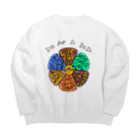 Do As D Did "Dadd."のFLOWER POWER SERIES Big Crew Neck Sweatshirt