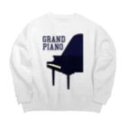 DRIPPEDのGRAND PIANO-グランドピアノ- Big Crew Neck Sweatshirt