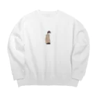 かんかんの日常のスウェット Big Crew Neck Sweatshirt