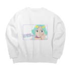 ばにたすの店のいい加減にシーサイドホテル Big Crew Neck Sweatshirt