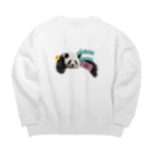 𝙈𝙊𝙈𝙊'𝙨 𝙎𝙝𝙤𝙥のpanda Big Crew Neck Sweatshirt