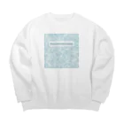 大先生のもちきんちゃく2021えでぃしょんいっぱいブルー Big Crew Neck Sweatshirt