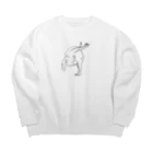 コルクの象鼻人 Big Crew Neck Sweatshirt