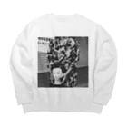 タコスミートは打てない(that made me tacos)のBanksy的な Big Crew Neck Sweatshirt