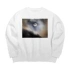 ちゃけのお月様 Big Crew Neck Sweatshirt