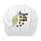 ハッピー・ラブラドールズのYellow Lab Daddy　イエローラブラドール ビッグシルエットスウェット