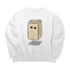 MAUMEEのフルフェイス紙袋 Big Crew Neck Sweatshirt