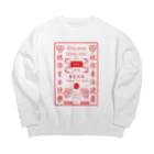 minaのnatsu Big Crew Neck Sweatshirt