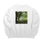 akane_art（茜音工房）の癒しの風景（樹木） Big Crew Neck Sweatshirt