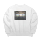 akane_art（茜音工房）の癒しの風景（海への入口） Big Crew Neck Sweatshirt