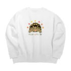 はやしりえの太陽っぽいへるまんさん Big Crew Neck Sweatshirt