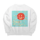 skyllaの凶器の朝 Big Crew Neck Sweatshirt