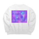 ぽめももの宇宙3 Big Crew Neck Sweatshirt