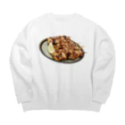 BRZの焼き鳥 Big Crew Neck Sweatshirt