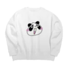 ORIちゃんのパンダパンダうるうる Big Crew Neck Sweatshirt