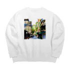 来世は俺ツェぇぇーしたいの路地裏の日常 in TaiWaN Big Crew Neck Sweatshirt