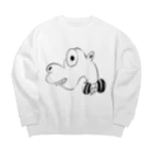 ふくふく商店のアッキーちゃん Big Crew Neck Sweatshirt