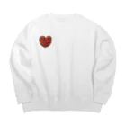 mamaladejamのLOVEがいっぱい Big Crew Neck Sweatshirt