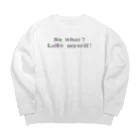 tety　BTSのso what? Big Crew Neck Sweatshirt