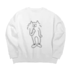 あいちのニコニコメルちゃん Big Crew Neck Sweatshirt