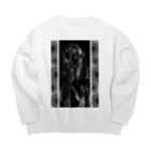 大toroの視線Ⅱ Big Crew Neck Sweatshirt