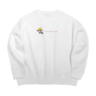 Ne・kirinシルバ\Silent Strixのキリンちゃん Big Crew Neck Sweatshirt