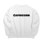 ace of starseedsのCapricorn 山羊座 Big Crew Neck Sweatshirt