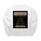 kouji-komatsuのスパニッシュなレストラン Big Crew Neck Sweatshirt