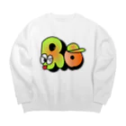 LOGOLOGのＲＯ T Big Crew Neck Sweatshirt