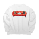 SANKAKU DESIGN STOREの新入りと古参の緊張感溢れるソーシャルディスタンス(社会的距離)。 Big Crew Neck Sweatshirt