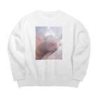 イギリスチョコスキーのファンシーラット(deep sleep) Big Crew Neck Sweatshirt