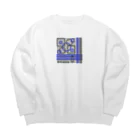 Dee’s Sweet Designsの幾何学模様ちゃん 1 Big Crew Neck Sweatshirt