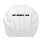 SATURDAY LIFEのSaturdayLife-Sub Big Crew Neck Sweatshirt