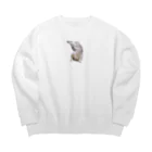 ハワワのらぶちゃんぬ その1 Big Crew Neck Sweatshirt