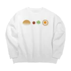 cotton-berry-pancakeのスコッチエッグ Big Crew Neck Sweatshirt