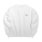 白玉しらこのカメレオン Big Crew Neck Sweatshirt