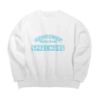 24時間ものがたりのSpace mobs Big Crew Neck Sweatshirt