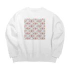 Masashi Kaminkoの【パンダ】星空とポンちゃん Big Crew Neck Sweatshirt