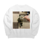 calling_catの保護猫こーりんのヤムヤム Big Crew Neck Sweatshirt